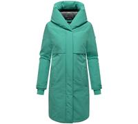 Wintermantel mit Kapuze "Domingaa 14" Crystal Green XL