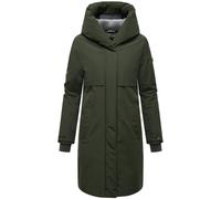 Wintermantel NAVAHOO "Domingaa 14", Damen, Gr. XXL(44), olivgrün, Obermaterial: 100% Polyester, Futter 1: 95% Polyester, 5% Elasthan, Futter 2: 100% Polyester, Wattierung: 100% Polyester, Ärmelfutter: