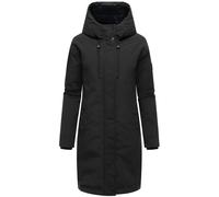 Wintermantel mit Kapuze "Hageltanz 14" Black L
