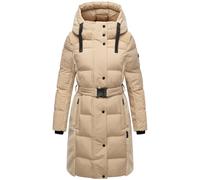 Wintermantel NAVAHOO "Funkelteddy 14", Damen, Gr. XL (42), beige, Obermaterial 1: 100% Polyester; Obermaterial 2: 100% Polyester; Innenfutter: 100% Polyester; Wattierung: 100% Polyester; Ärmelfutter: 