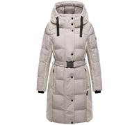 Wintermantel mit Teddyplüsch-Akzenten "Funkelteddy 14" Bone XL