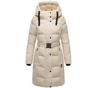 Wintermantel mit Teddyplüsch-Akzenten "Funkelteddy 14" Light Taupe XL
