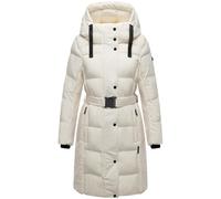 Wintermantel mit Teddyplüsch-Akzenten "Funkelteddy 14" Offwhite S