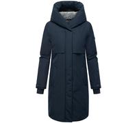 Wintermantel NAVAHOO "Domingaa 14", Damen, Gr. L (40), blau (navy), Obermaterial: 100% Polyester; Futter 1: 95% Polyester, 5% Elasthan; Futter 2: 100% Polyester; Wattierung: 100% Polyester; Ärmelfutte