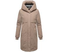 Navahoo Wintermantel Damen taupe, S