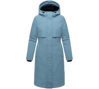 Wintermantel NAVAHOO "Eismelodie 14", Damen, Gr. XXXL(46), blau (graublau), Obermaterial: 100% Polyester, Innenfutter: 100% Polyester, Wattierung: 100% Polyester, Ärmelfutter: 100% Polyester, figurums
