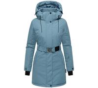 Wintermantel NAVAHOO "Frostkuss 14", Damen, Gr. XL (42), blau (hellblau), Obermaterial: 100% Polyester, Innenfutter: 100% Polyester, Wattierung: 100% Polyester, Ärmelfutter: 100% Polyester, modisch, f