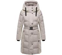 Wintermantel NAVAHOO "Funkelteddy 14", Damen, Gr. M (38), grau, Obermaterial 1: 100% Polyester; Obermaterial 2: 100% Polyester; Innenfutter: 100% Polyester; Wattierung: 100% Polyester; Ärmelfutter: 10