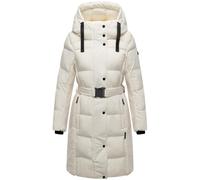 Wintermantel NAVAHOO "Funkelteddy 14", Damen, Gr. S (36), sanftes weiß, Obermaterial 1: 100% Polyester; Obermaterial 2: 100% Polyester; Innenfutter: 100% Polyester; Wattierung: 100% Polyester; Ärmelfu