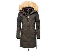 Wintermantel NAVAHOO "Halina", Damen, Gr. XL (42), grau (anthrazit), Oberstoff: 100% Polyester, Futter: 100% Polyester, Wattierung: 100% Polyester, Ärmelfutter: 100% Polyester, Kunstpelz: 90% Polyacry