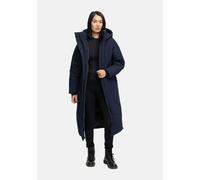 Wintermantel NAVAHOO "Schneewächter 14", Damen, Gr. M (38), navy, Obermaterial: 100% Polyester; Innenfutter: 100% Polyester; Wattierung: 100% Polyester; Ärmelfutter: 100% Polyester, gerade knieumspiel