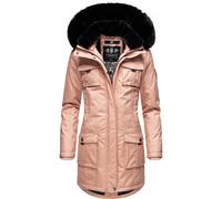 Wintermantel NAVAHOO "Tiniis", Damen, Gr. S (36), rosa, Oberstoff: 56% Nylon, 44% Polyester; Futter: 100% Polyester; Wattierung: 100% Polyester; Ärmelfutter: 100% Polyester; Kunstpelz: 90% Polyacryl, 