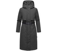Wintermantel NAVAHOO "Waldbummler 14", Damen, Gr. M (38), grau, Obermaterial: 100% Polyester. Innenfutter: 100% Polyester. Wattierung: 100% Polyester. Ärmelfutter: 100% Polyester, tailliert knielang,