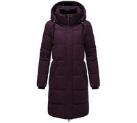 Wintermantel NAVAHOO "Wintertanz 14", Damen, Gr. M (38), lila (dunkellila), Obermaterial: 45% Polyester 45% Baumwolle 10% Nylon; Innenfutter: 100% Polyester; Wattierung: 100% Polyester; Ärmelfutter: 1