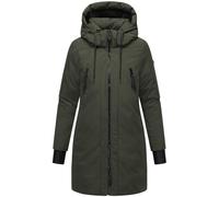 Navahoo Wintermantel Damen oliv, XXXL