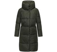 Marikoo Damen Steppjacke Yukanii mit Kapuze & Reißverschlusstaschen XL