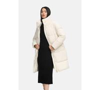Wintermantel NAVAHOO "Wolkenkuss 14", Damen, Gr. XXL (44), cream, Obermaterial: 100% Polyester; Innenfutter: 100% Polyester; Wattierung: 100% Polyester; Ärmelfutter: 100% Polyester, Basic, gerade knie