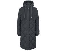Wintermantel NEW VIEW "Talea", Damen, Gr. XXL, grau (dunkelgrau), Obermaterial: 100% Polyester PES., regular fit, Mäntel Wintermantel, mit 2-Wege-Reißverschluss (43157917-XXL) dunkelgrau