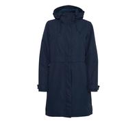 Wintermantel NORTH BEND "Wintermantel NBMalika W W-PRO 8.000 mit wasserdichter Beschichtung", Damen, Gr. 36, blau (navy blazer), Obermaterial: 100% Polyester PES., Jacken Wintermantel (54600914-36) na