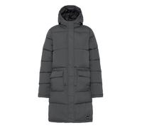 Wintermantel OXMO "Wintermantel OXMINNA LONG", Damen, Gr. S, grün (forged iron), Obermaterial: 100% Polyester PES., Mäntel Wintermantel (90203609-S) forged iron