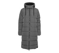 OXMO Soliana Damen Steppmantel Wintermantel Winterjacke gefüttert, Größe:M, Farbe:Pewter (185203)