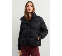 Wintermantel PEPE JEANS "winter coat LAUREN SHORT", Damen, Gr. S, schwarz, 100% Polyester, Mäntel Wintermantel (18469053-S) schwarz