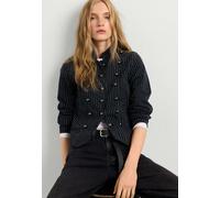 Wintermantel PEPE JEANS "winter coat LEANNE", Damen, Gr. S, schwarz, 100% Baumwolle, Mäntel Wintermantel (64211269-S) schwarz