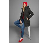 Wintermantel POLARINO, Damen, Gr. 40, schwarz, Obermaterial: 100% Polyester. Futter: 100% Polyester. Wattierung: 100% Polyester, Rippstrickbündchen, Mäntel Wintermantel, Warm wattiert. Obermaterial wa