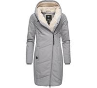 Wintermantel RAGWEAR "Gordon Long" Gr. XXL (44), grau Damen Mäntel (72249126-XXL) grau