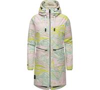 Wintermantel RAGWEAR "Holstic Print" Gr. L (40), grün (hellmint) Damen Mäntel (29785429-L) hellmint