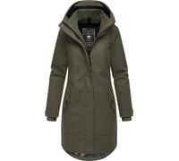 Wintermantel RAGWEAR "Jannisa Coat" Gr. XXL (44), grün (olivgrün) Damen Mäntel (62677244-XXL) olivgrün