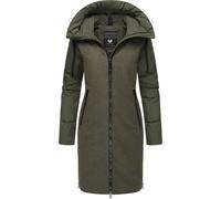 Wintermantel RAGWEAR "Jumana" Gr. XL (42), grün (olivgrün) Damen Mäntel (11284514-XL) olivgrün
