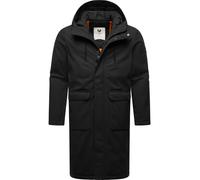 Wintermantel RAGWEAR "Mr Them Long" Gr. XL (54), schwarz Herren Mäntel (89531429-XL) schwarz