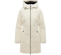 Wintermantel RAGWEAR "Nasima Y", Damen, Gr. S (36), ecru, Obermaterial: 100% Polyester. Innenfutter: 100% Polyester. Wattierung: 100% Polyester, tailliert ca. Mitte Oberschenkel, Ärmel ohne Ärmelschli
