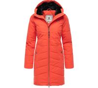 Wintermantel RAGWEAR "Noita YOUMODO", Damen, Gr. 4XL (48), rot, Obermaterial: 100% Polyester; Innenfutter: 100% Polyester; Wattierung: 100% Polyester, tailliert ca. Mitte Oberschenkel, Ärmel ohne Ärme