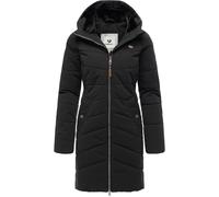 Wintermantel RAGWEAR "Noita YOUMODO", Damen, Gr. L (40), schwarz, Obermaterial: 100% Polyester, Innenfutter: 100% Polyester, Wattierung: 100% Polyester, tailliert ca. Mitte Oberschenkel, Ärmel ohne Är