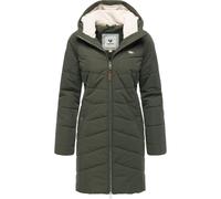 Wintermantel RAGWEAR "Noita YOUMODO", Damen, Gr. XXXL(46), olivgrün, Obermaterial: 100% Polyester; Innenfutter: 100% Polyester; Wattierung: 100% Polyester, tailliert ca. Mitte Oberschenkel, Ärmel ohne