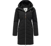 Wintermantel RAGWEAR "Noita YOUMODO", Damen, Gr. XXXL(46), schwarz, Obermaterial: 100% Polyester. Innenfutter: 100% Polyester. Wattierung: 100% Polyester, tailliert ca. Mitte Oberschenkel, Ärmel ohne
