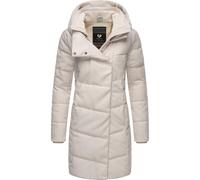 Wintermantel RAGWEAR "Pavla Coat" Gr. 6XL (52), beige (ecru) Damen Mäntel (57228012-6XL) ecru
