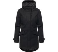 Wintermantel RAGWEAR "Petuja Felt YOUMODO", Damen, Gr. S (36), schwarz, Obermaterial: 100% Polyester; Obermaterial Innenjacke: 100% Polyester; Innenfutter: 100% Polyester; Wattierung: 100% Polyester,