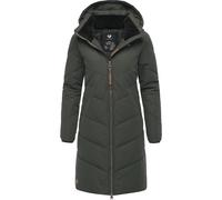 Wintermantel RAGWEAR "Rebelka", Damen, Gr. S (36), helloliv, Außenmaterial: 100% Polyester, Innenfutter: 100% Polyester, Wattierung: 100% Polyester, oversize knieumspielend, Ärmel ohne Ärmelschlitz Ri