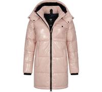 Shiny Wintermantel "Roobie Long" Light Pink XS