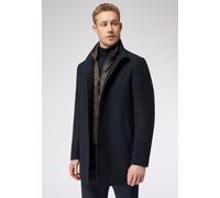 Wintermantel ROY ROBSON "Wintermantel", Herren, Gr. 58, dunkelblau, 50% Schurwolle, 50% Polyester, unifarben, normal, Mäntel Wintermantel (63831163-58) dunkelblau