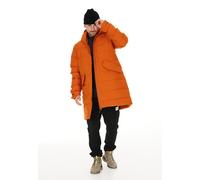 Wintermantel SOS "Vars", Herren, Gr. S, orange, 100% Polyester, unifarben, lang, ohne Ausschnitt, Mäntel Wintermantel, mit wasserabweisender Funktion (30841938-S) orange