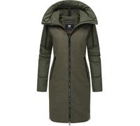 Wintermantel RAGWEAR "Jumana" Gr. M (38), grün (olivgrün) Damen Mäntel (11284514-M) olivgrün