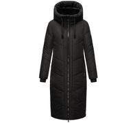 Marikoo Damen Winterjacke Nadaree - lang, warm & mit Kapuze XL