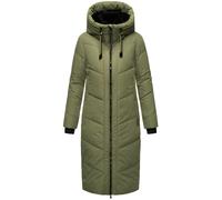 Marikoo Damen Winterjacke Nadaree - lang, warm & mit Kapuze XL