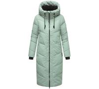 Marikoo Damen Winterjacke Nadaree - lang, warm & mit Kapuze S