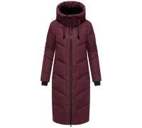 Marikoo Damen Winterjacke Nadaree - lang, warm & mit Kapuze XS