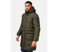 Wintermantel STONE HARBOUR "Beviis" Gr. XL (54), grün (olivgrün) Herren Mäntel Wintermäntel Warmer Winter Steppmantel mit coolen Details (12511812-XL)